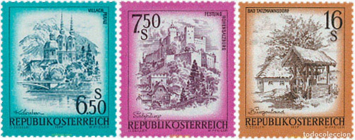 Sellos: 120058 MNH AUSTRIA 1977 PAISAJES