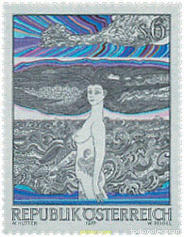 Sellos: 120063 MNH AUSTRIA 1977 ARTE MODERNO AUSTRIACO