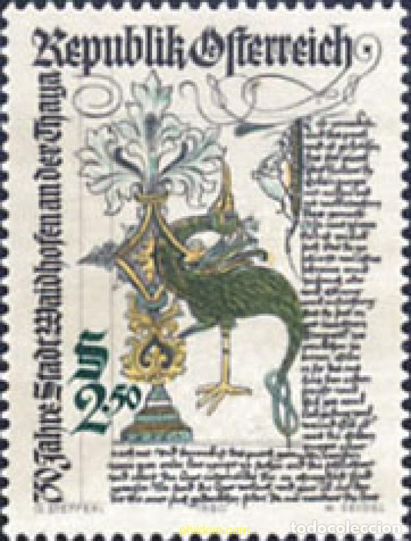 Sellos: 120269 MNH AUSTRIA 1980 750 ANIVERSARIO DE LA DE CIUDAD DE WAIDHOFEN