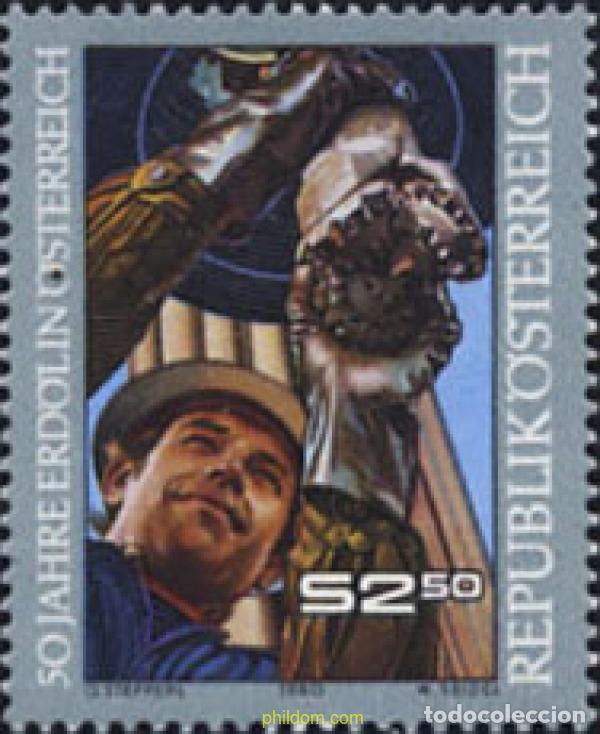 Sellos: 120267 MNH AUSTRIA 1980 50 A&Ntilde;OS DE PRODUCCION PETROLIFERA EN AUSTRIA