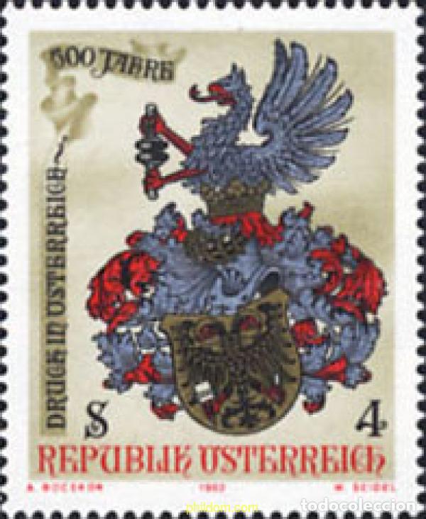 Sellos: 120411 MNH AUSTRIA 1982 500 ANIVERSARIO DE LA IMPRESION EN AUSTRIA