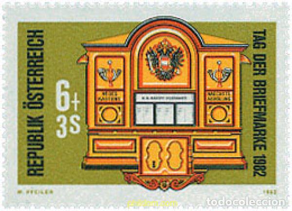 Sellos: 120417 MNH AUSTRIA 1982 DIA DEL SELLO