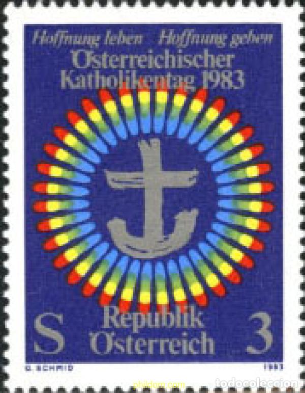 Sellos: 120497 MNH AUSTRIA 1983 DIA DE LOS CATOLICOS AUSTRIACOS
