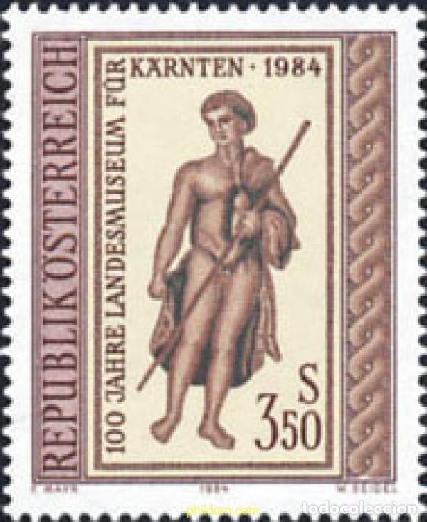 Sellos: 120603 MNH AUSTRIA 1984 CENTENARIO DEL MUSEO PROVINCIAL DE K&Auml;RNTEN
