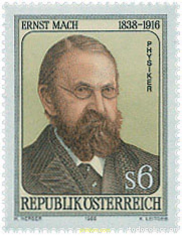 Timbres: 120994 MNH AUSTRIA 1988 150 ANIVERSARIO DEL NACIMIENTO DE ERNST MACH