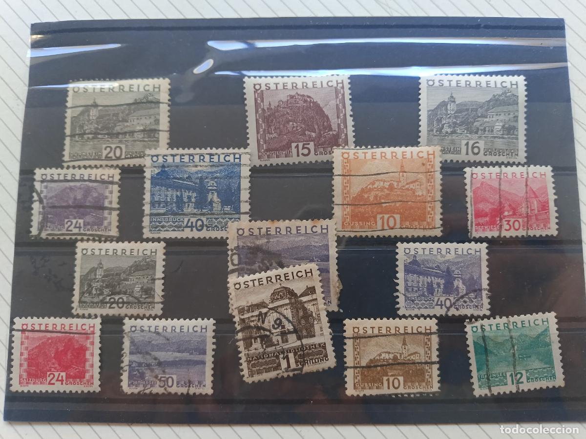 Stamps: Austria. Lote de sellos antiguos