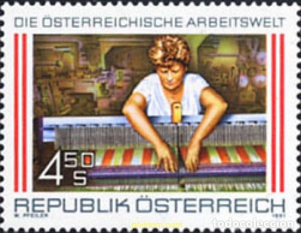 Briefmarken: 121112 MNH AUSTRIA 1991 EL MUNDO DEL TRABAJO EN AUSTRIA