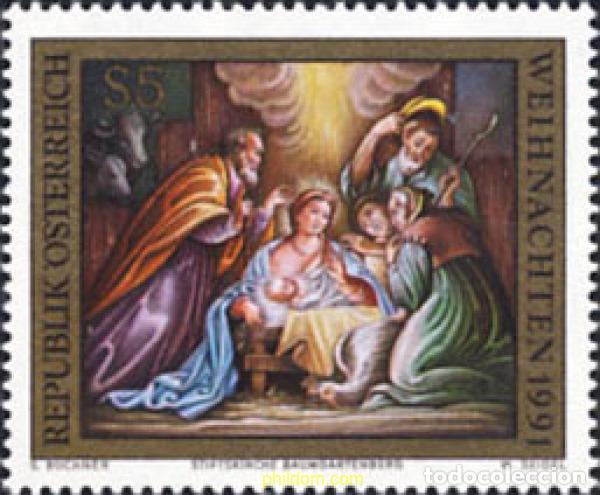 Briefmarken: 121114 MNH AUSTRIA 1991 NAVIDAD