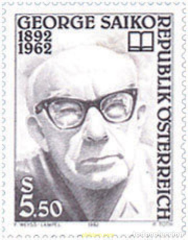 Briefmarken: 121118 MNH AUSTRIA 1992 CENTENARIO DEL NACIMIENTO DE GEORGE SAIKO