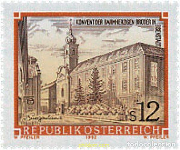 Briefmarken: 121134 MNH AUSTRIA 1992 ABADIAS Y MONASTERIOS DE AUSTRIA