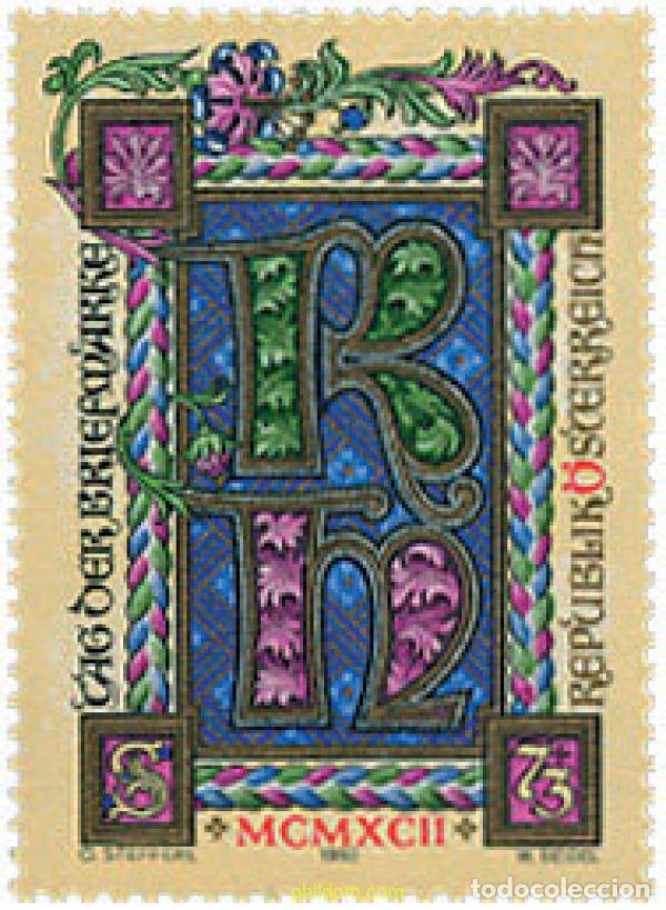 Sellos: 121127 MNH AUSTRIA 1992 DIA DEL SELLO