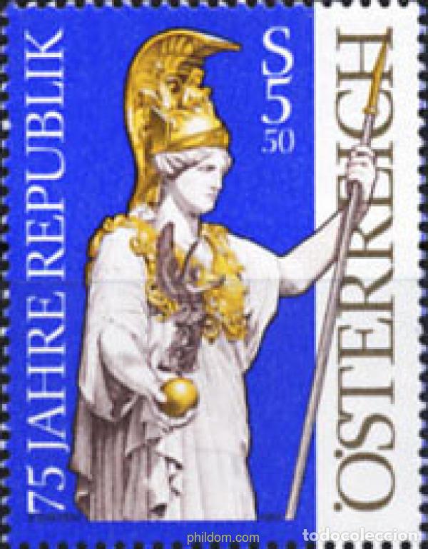 Sellos: 121182 MNH AUSTRIA 1993 75 ANIVERSARIO DE LA REPUBLICA
