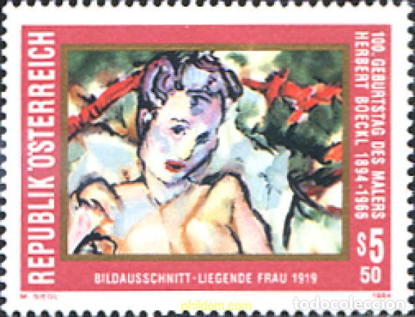 Briefmarken: 121193 MNH AUSTRIA 1994 CENTENARIO DEL NACIMIENTO DE HERBERT BOECKL