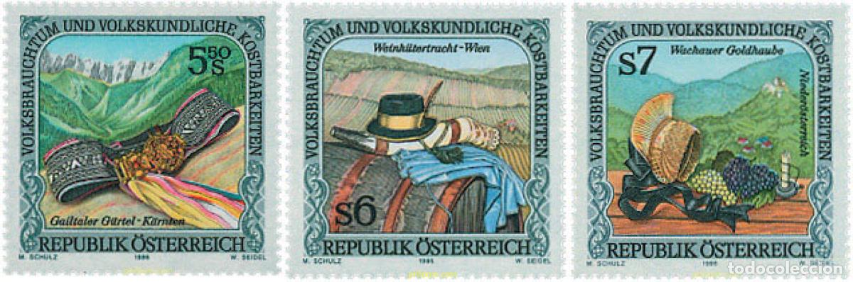 Sellos: 121225 MNH AUSTRIA 1995 ETNOLOGIA Y FOLCLORE