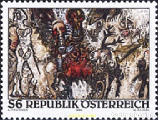 Sellos: 121236 MNH AUSTRIA 1995 ARTE MODERNO AUSTRIACO