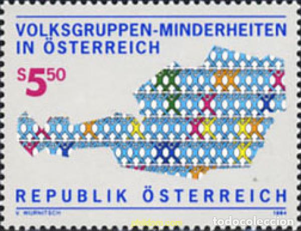 Sellos: 121207 MNH AUSTRIA 1994 AUSTRIA Y SUS MINORIA ETNICAS NACIONALES