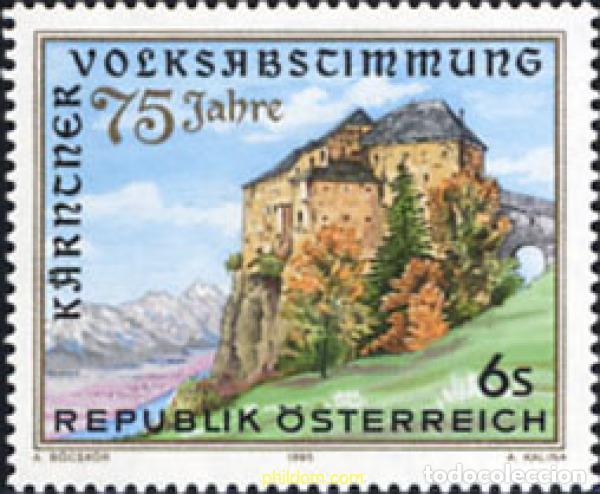 Sellos: 121242 MNH AUSTRIA 1995 75 ANIVERSARIO DEL PLEBISCITO DE K&Auml;RNTNER