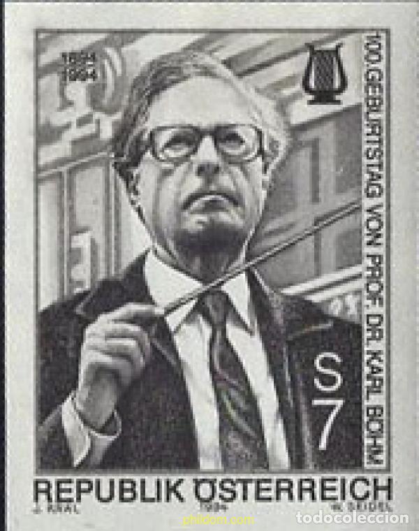 Sellos: 680573 MNH AUSTRIA 1994 CENTENARIO DEL NACIMIENTO DE KARL B&Ouml;HM