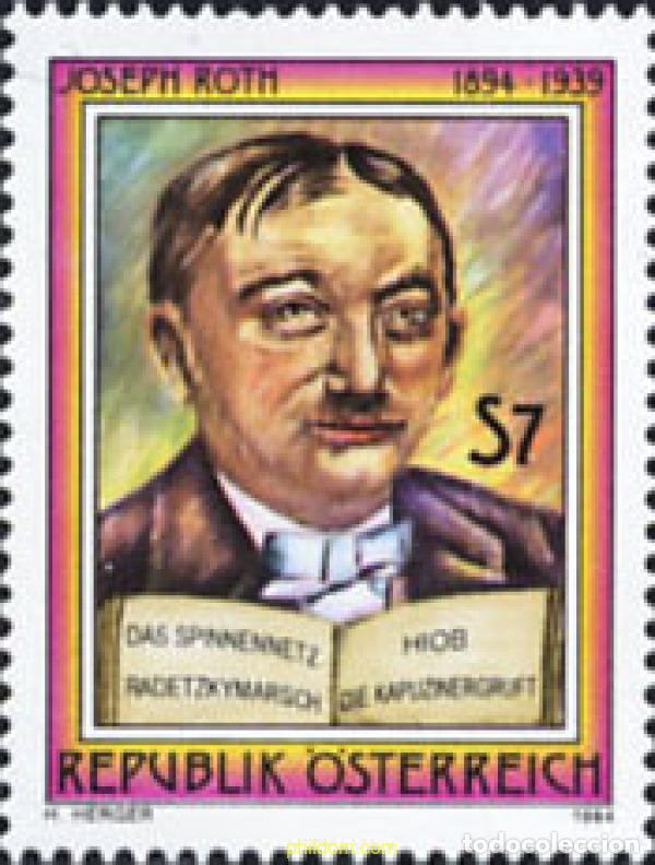 Sellos: 287222 MNH AUSTRIA 1994 25 ANIVERSARIO DE LA MUERTE DE FRANZ THEODOR CSOKOR Y CENTENARIO DEL NACIMI