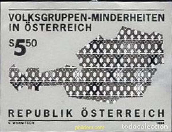 Sellos: 680571 MNH AUSTRIA 1994 AUSTRIA Y SUS MINORIA ETNICAS NACIONALES