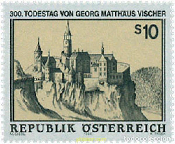 Sellos: 121260 MNH AUSTRIA 1996 300 ANIVERSARIO DE LA MUERTE DE GEORG MATTH&Auml;US VISCHER
