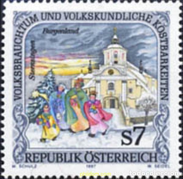Sellos: 121270 MNH AUSTRIA 1997 ETNOLOGIA Y FOLCLORE