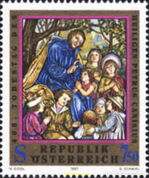 Sellos: 121273 MNH AUSTRIA 1997 400 ANIVERSARIO DE LA MUERTE DE PETRUS CANISIUS
