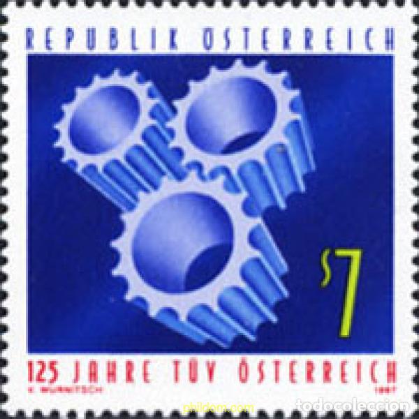 Sellos: 121276 MNH AUSTRIA 1997 125 ANIVERSARIO DE LA ASOCIACION AUSTRIACA DE CONTROL TECNICO