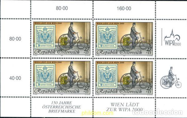Sellos: 126103 MNH AUSTRIA 1997 WIPA 2000. EXPOSICION FILATELICA INTERNACIONAL