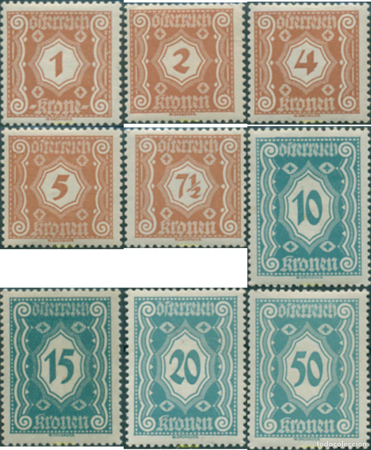 Sellos: 287863 HINGED AUSTRIA 1921 CIFRAS