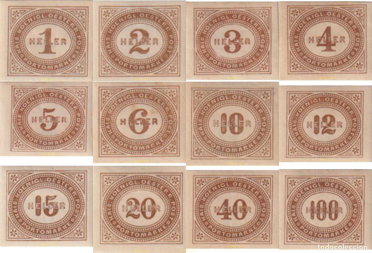 Sellos: 658076 HINGED AUSTRIA 1899 CIFRAS - Foto 1