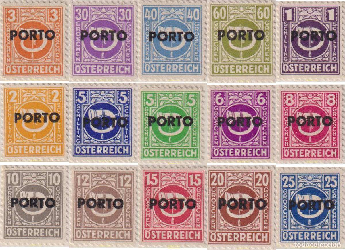 Sellos: 615506 HINGED AUSTRIA 1946 CORNETA POSTAL