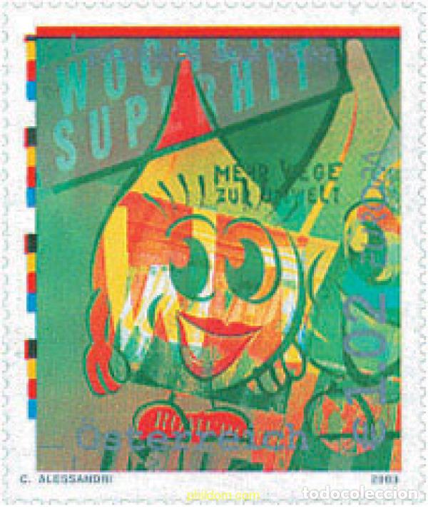 Sellos: 122496 MNH AUSTRIA 2003 EUROPA CEPT. ARTE DEL CARTEL