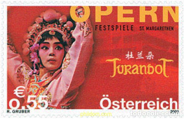 Sellos: 127480 MNH AUSTRIA 2003 FESTIVAL DE OPERA