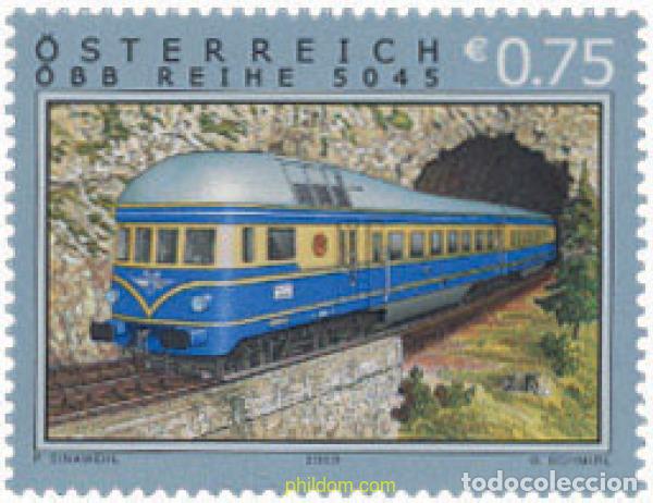 Sellos: 132929 MNH AUSTRIA 2003 TRENES