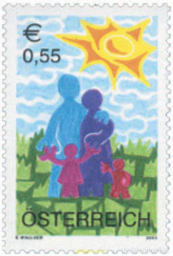 Sellos: 136139 MNH AUSTRIA 2003 SELLOS PARA LOS NI&Ntilde;OS