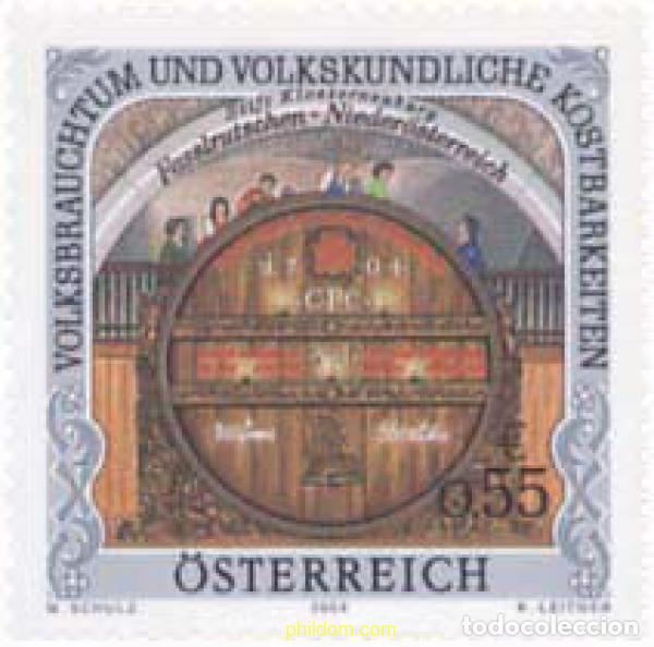 Selos: 141887 MNH AUSTRIA 2004 ETNOLOGIA Y FOLCLORE