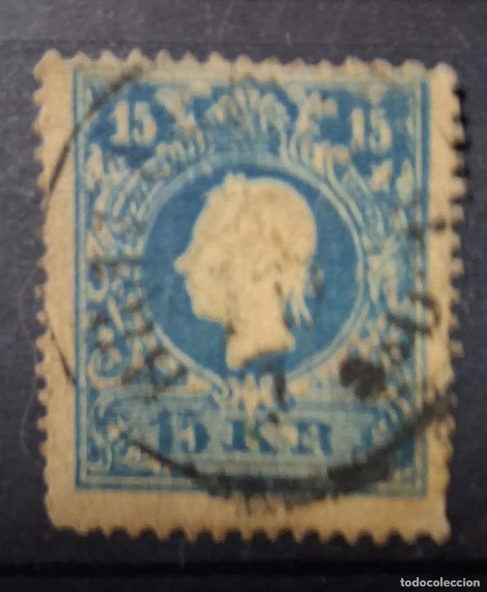 Sellos: AUSTRIA, 1859, CAT.YT. 16. - Foto 1