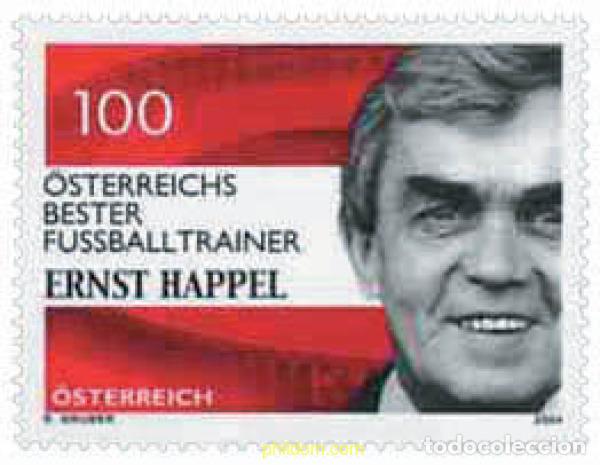 Sellos: 148382 MNH AUSTRIA 2004 HOMENAJE A ERNST HAPPEL
