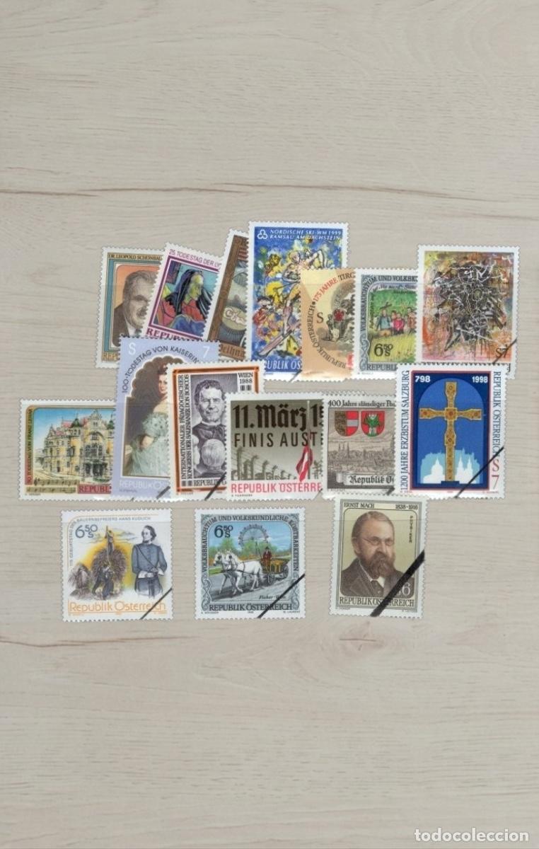 Sellos: Austria 1980s-1990s Commemorative Stamps Selection 14v Mint - Finis Austriae Sisi Ernst Mach
