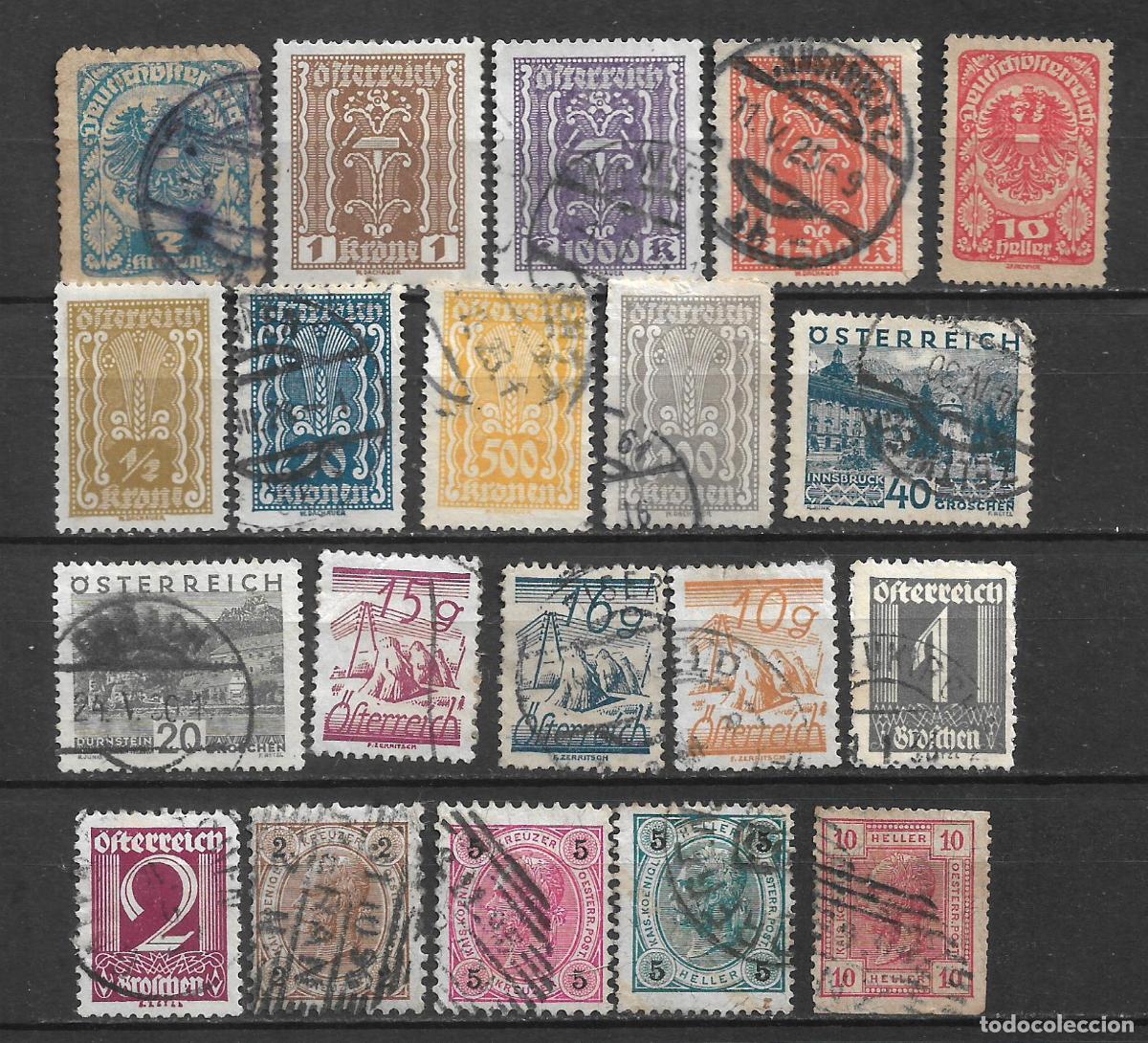 Sellos: austria lote 20 sellos usados - 4/45