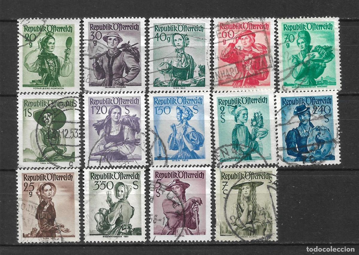 Sellos: austria lote 14 sellos usados - 6/3