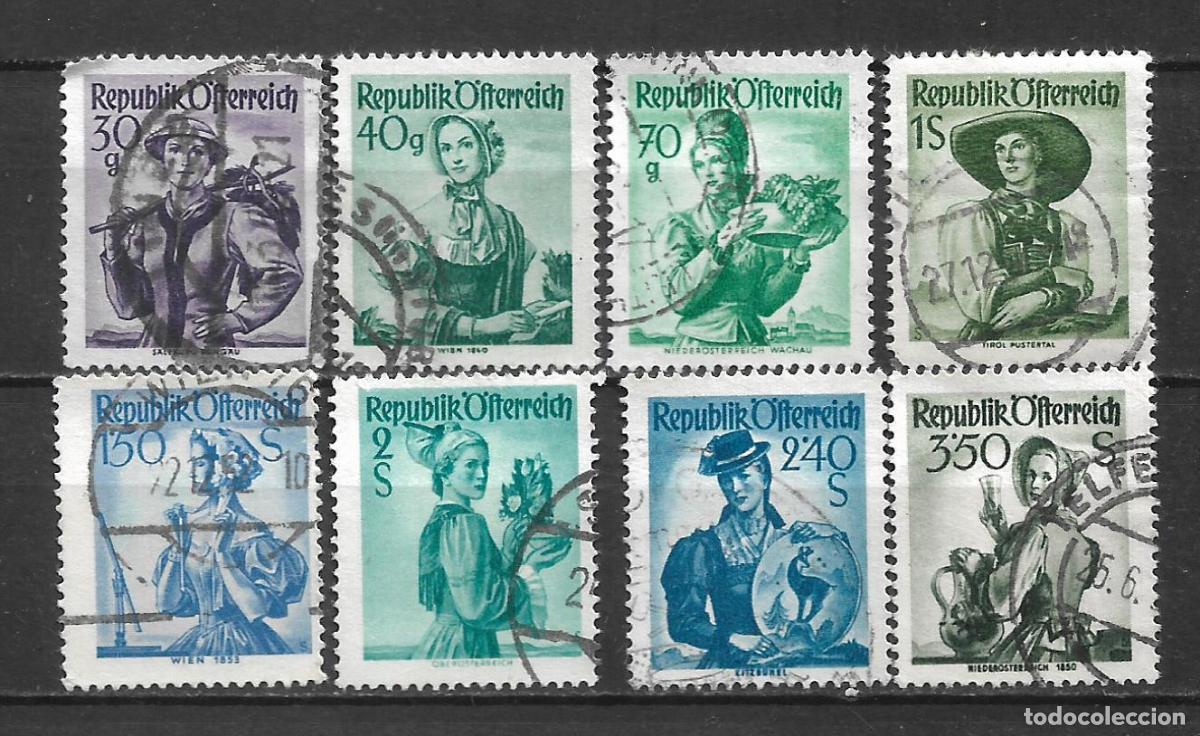 Sellos: austria lote 8 sellos usados - 6/3