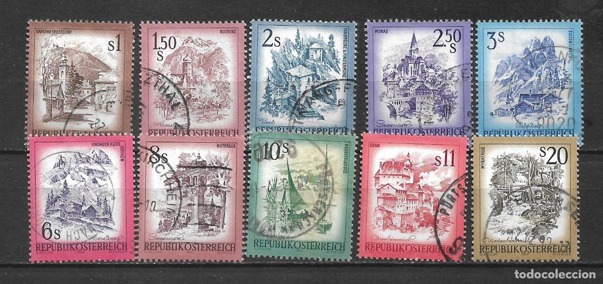 Sellos: austria lote 10 sellos usado - 6/6