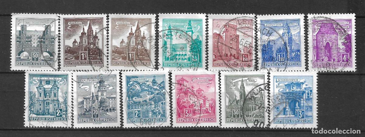 Sellos: austria lote 11 sellos usado - 6/15