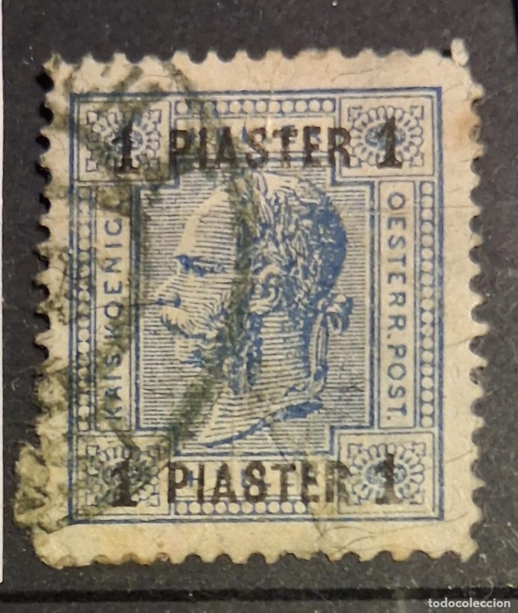 Sellos: AUSTRIA, CORREO IMPERIO TURCO, 1900, CAT.YT.41.