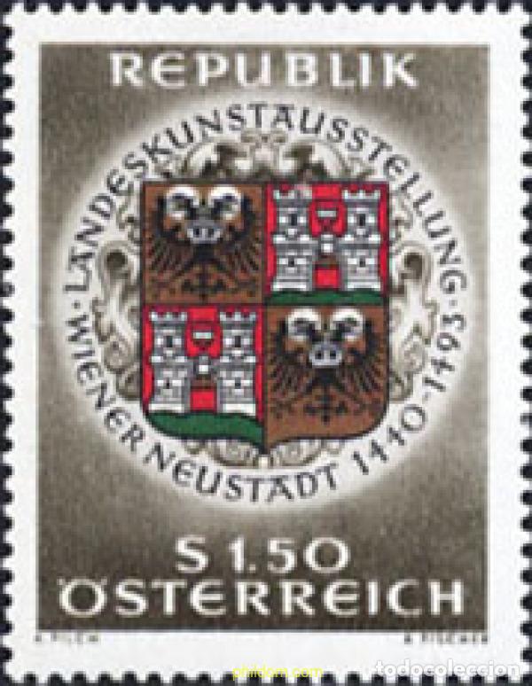 Sellos: 119761 MNH AUSTRIA 1966 EXPOSICION REGIONAL DE ARTE