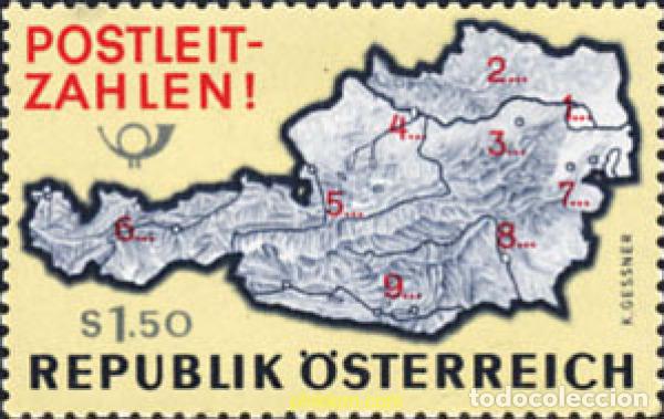 Sellos: 119758 MNH AUSTRIA 1966 INTRODUCCION DEL CODIGO POSTAL - Foto 1