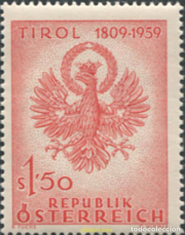 Sellos: 119658 MNH AUSTRIA 1959 TIROL 1809-1959