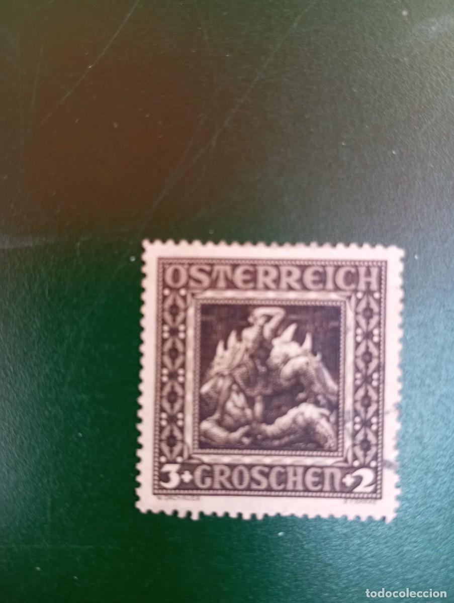 Sellos: AUSTRIA 1926, OBRAS PARA LA INFANCIA, NIBELUNGOS, YT 368